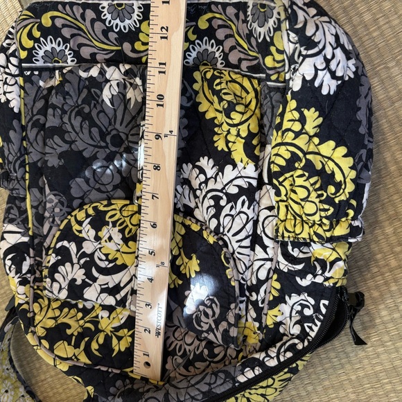 Vera Bradley Baroque pattern quilted backpack - Picture 8 of 12
